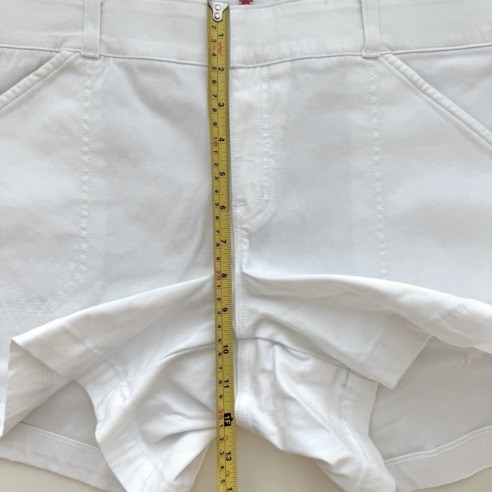 SPANX Stretch Twill Shorts size XL white - Picture 11 of 13